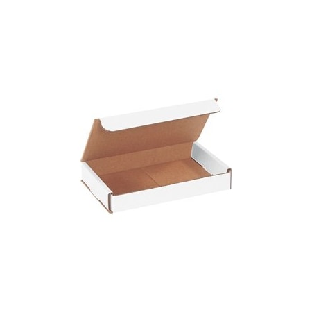 Bubblefast 50-7 x 5 x 1'' White Corrugated Mailers, 50PK BFM751