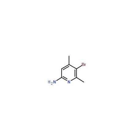 Ak Scientific 5-Bromo-4, 6-dimethylpyridin-2-amine (5g), CAS 89856-44-0 Y4610-5g