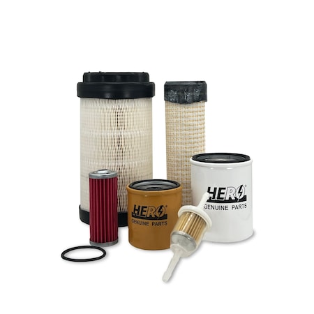 Hero Preventative Maintenance Kit John Deere 1025R Tractor Serial No JJ153037 & Above MSU-JD-1230