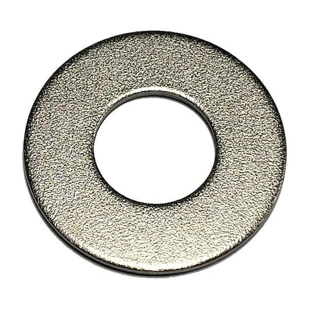 Zoro Select Flat Washer, For Screw Size 3/8 in , Titanium Plain Finish 0107212