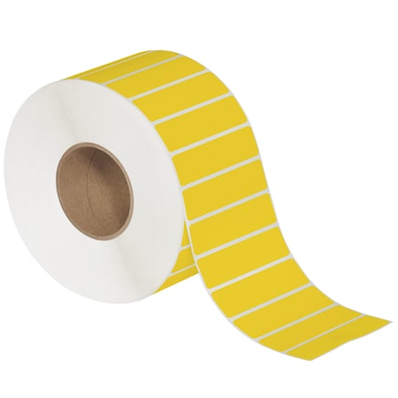 Tape Logic 4 x 1in Yellow Direct Thermal Labels THL545