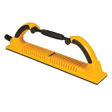 Mirka Abrasives Flex Grip Faced Sanding Block, 2-3/4 in W x 16-1/2 in L, Hook and Loop Attachment 9116F