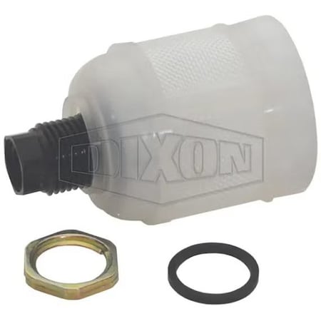 Dixon Manual Drain, For Use with F08/F17/F72/F73/F74 Filter, L08/L17 Lubricator 619-50