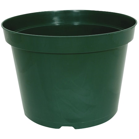 Myers 6'' H.x8''Dia. Green Plastic Flower Pot AZE08000B71