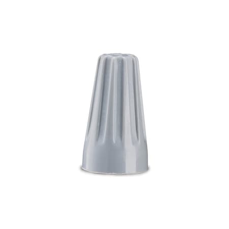 Gb WireGard -1 Wire Connector, 22 to 16 AWG, Steel Contact, Polypropylene Housing, Gray, 14PK 19-001