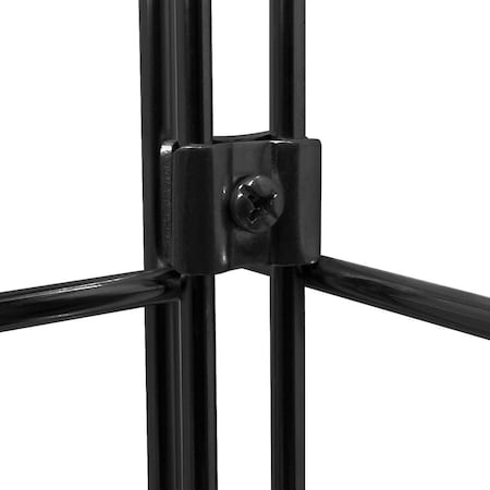 Specialty Store Services 4/pkg Chrome Econo Connector PTS207C