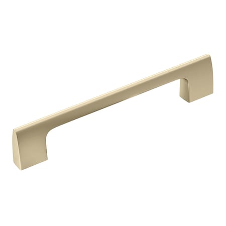 Amerock Riva 5-1/16 in 128 mm Center-to-Center Golden Champagne Cabinet Pull BP55367BBZ