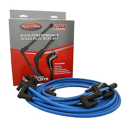 Cdi Electronics Quick Strike Pro Series Spark Plug Wire Set CD631.0004