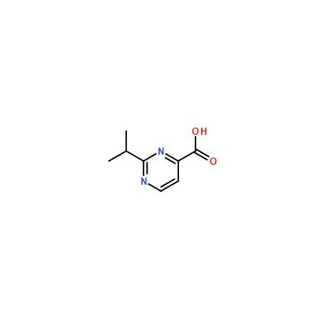 Ak Scientific 2-Isopropylpyrimidine-4-carboxylic acid (250mg), CAS 1060817-57-3 1391AA-250mg