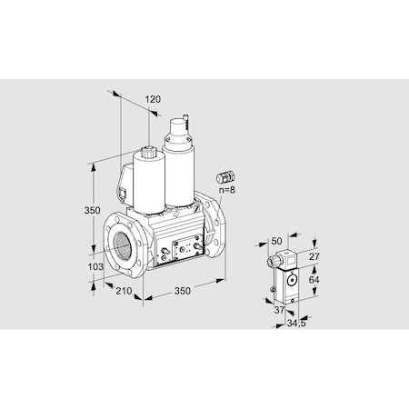 Honeywell Kromschroder VCS8100F05NLWL3E/MP2M/PPEM KS88207189