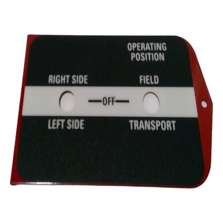 Cnh PLATE, CNH OEM 1986462C1 1986462C1