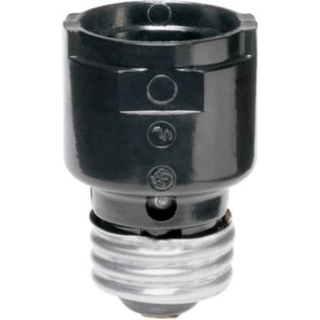 Legrand 004-2006 Light Socket Extender, Black 1054