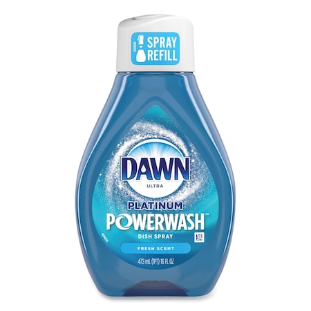 Dawn Platinum Powerwash Dish Spray Refill, Fresh Scent, 16 oz Refill Bottle 52366