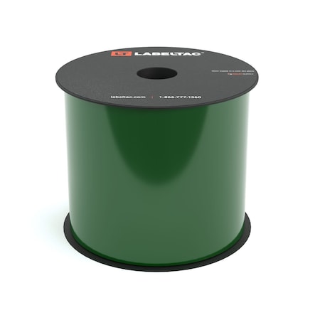 Labeltac LabelTac 4 and Pro Model High Performance 10-Year Vinyl Supply 4in x 150ft, Dark Green LT416HP
