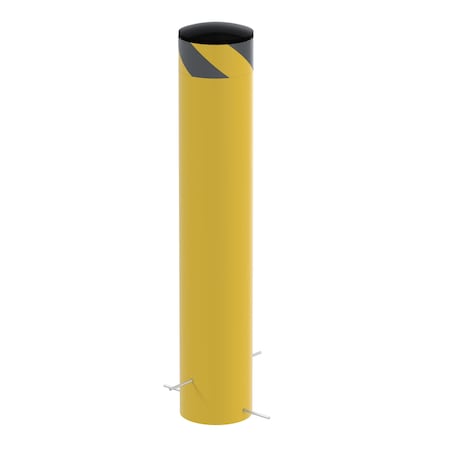 Vestil Pour In Place Bollard, 24" x 6.5 BOLPP-24-6.5