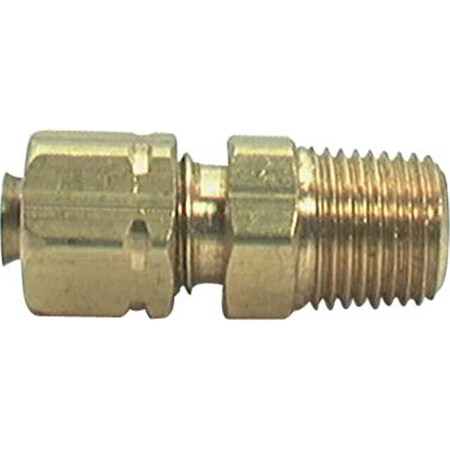 Powerhouse 0.12 in. NPT Straight Brake Line Fitting PO3612734