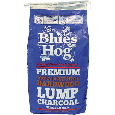 Blues Hog 20 Lb. Natural Premium Hardwood Lump Charcoal 90920
