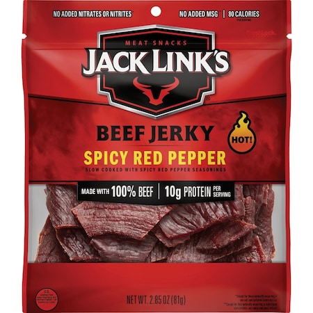 Jack Links 2.85 Oz. Spicy Red Pepper Beef Jerky 139733