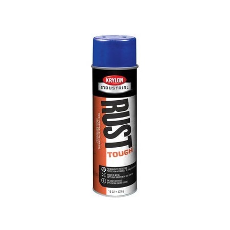 Krylon Industrial Rust Tough Acrylic Enamel Safety Blue OSHA R00249