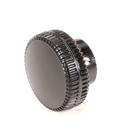 Star Knob with Set Screw, Black, Conveyor 2R-Z22533
