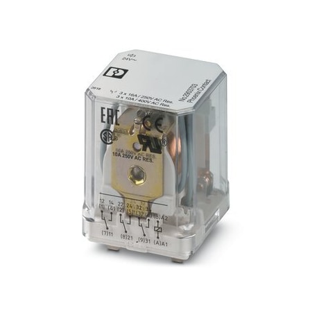 Phoenix Contact REL-PR3- 24AC/3X1 Plug-in high-power 2903707