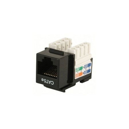 Signamax Data Jacks, 25PK KJ458MT25-C5E-BK