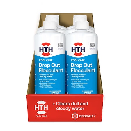 Hth Pool Care Liquid Flocculant 32 oz 67229