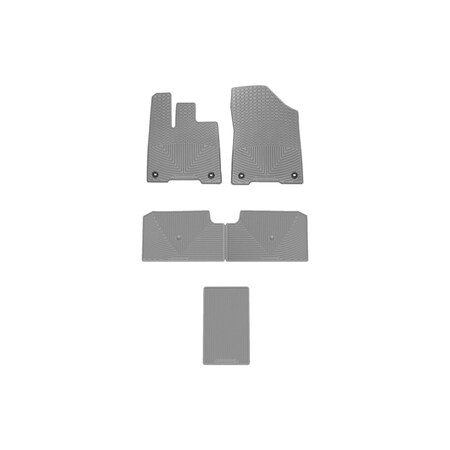 Weathertech Grey, Front, Rear, and Rear All Weather Floor Mats W580GR-W581GR-W583GR