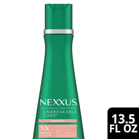 Nexxus Unbreakable Care Keratin Collagen Biotin Anti Breakage Shampoo, 13.5 Ounce, 4PK 69773624