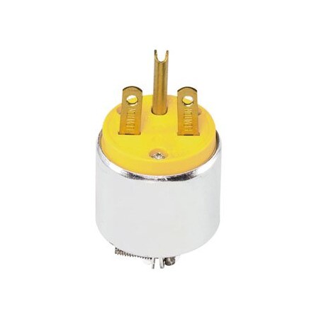 Leviton Commercial Grade Plug 15 Amp, 250 Volt 615PA