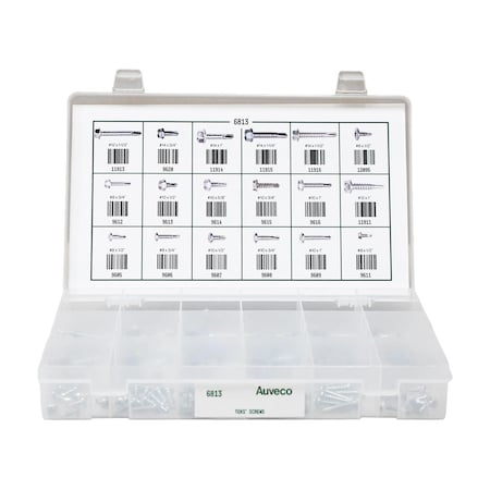 Auveco Teks Screw Quik-Select Kit Assortment 6813