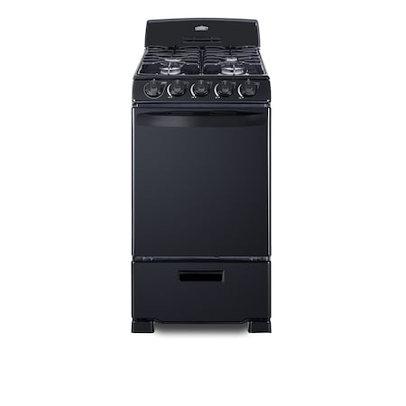 Summit 20in Wide Gas Range RG201B