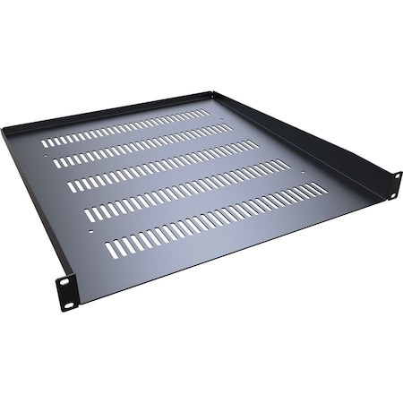 Hammond 1U 20D VENTED RACK SHELF RASV190120BK1