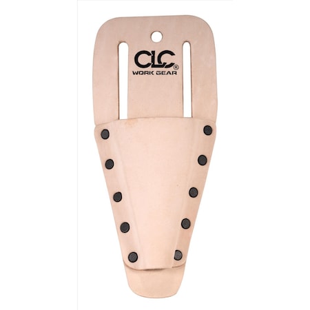Custom Leathercraft 1 pocket Leather Plier and Tool Holder 3.8 in. L X 8.3 in. H Tan 417