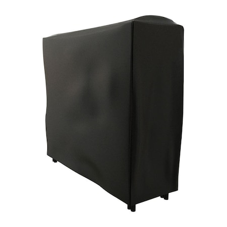Panacea Products  4 ft. Black Fabric Cover Log Rack 4565602