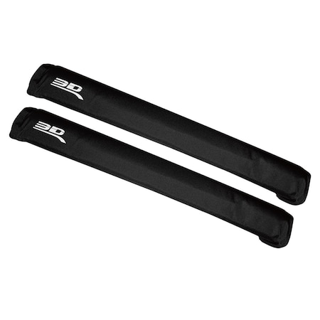 3D Maxpider Roof Cross Bar Pads, Black 6119-09
