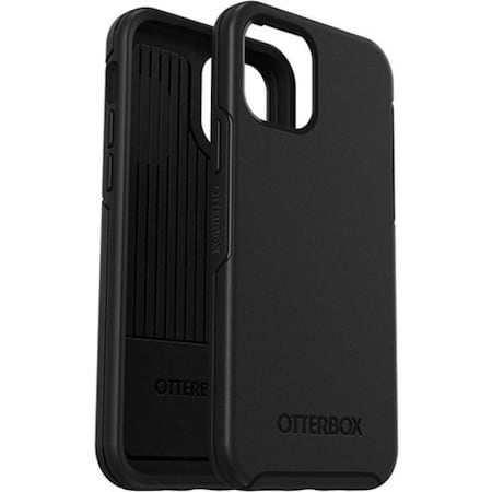 Otterbox Symmetry Antimicrobial Case For Apple Iphone 12 / 12 Pro, Black 77-65414