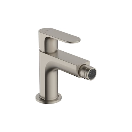 Hansgrohe Rebris S Single-Hole Bidet Faucet, 1.5 GPM in Brushed Nickel 72210821
