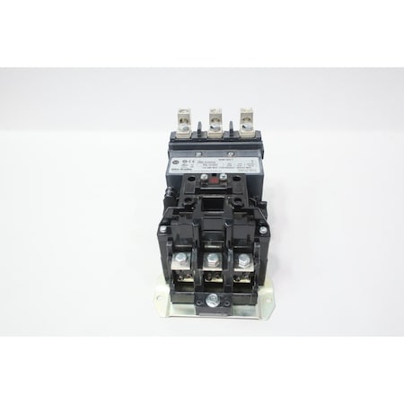 Allen Bradley AC CONTACTOR 115-120V-AC 135A AMP 100HP SIZE 4 500F-EOD930