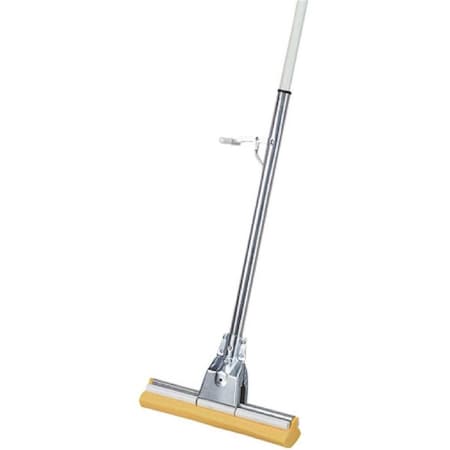 Carlisle Foodservice 4030100 Mop Sponge 12In Automatic Aluminum Handle CSM4030100
