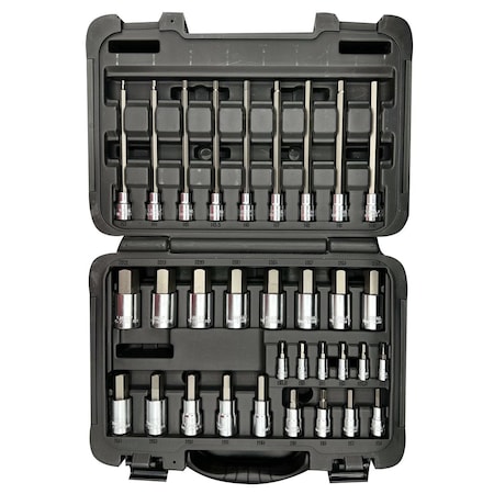 Vim Tools 32 Piece Elite Hex Metric Master Driver Set - S2 Steel HMMS32