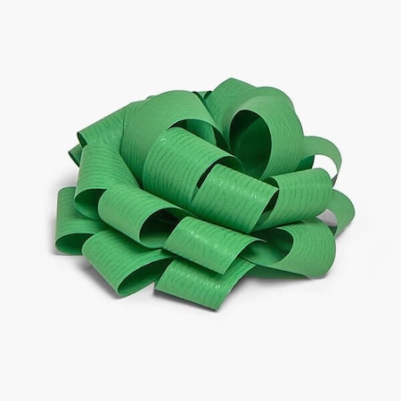 Nashville Wraps 3-1/2 Green Self Adhesive Textured Pom Gift Bows, 25PK 23TGR
