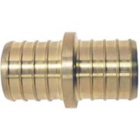 House Coupler Pex 1Inch Brass APxC11 HO109832