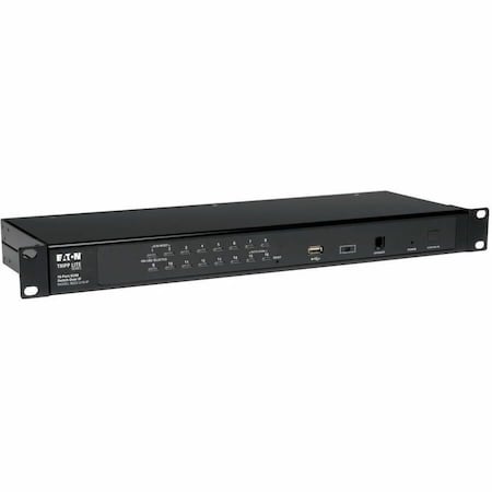Eaton EATON Tripp Lite Series NetDirector 16-Port 1U Rack-Mount IP KVM Switch, TAA B022-U16-IP