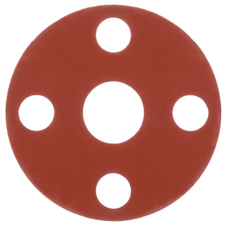 Zoro Select Flange Gasket, Full Face, 1-1/4" Pipe BULK-FG-1583