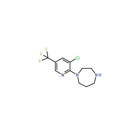Ak Scientific 1-[3-Chloro-5-(trifluoromethyl)-2-pyridyl]-1, 4-diazepane (1g), CAS 231953-40-5 Y8366-1g