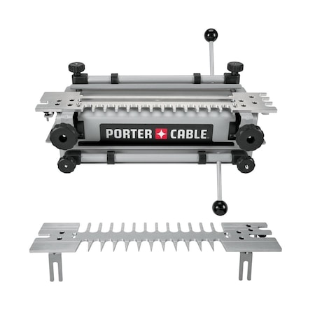 Porter-Cable DELUXE DOWELING DOVETAIL JIG, 12 IN W X 1/4 TO 1 1/8 IN THK, .25 SHANK BIT 4212