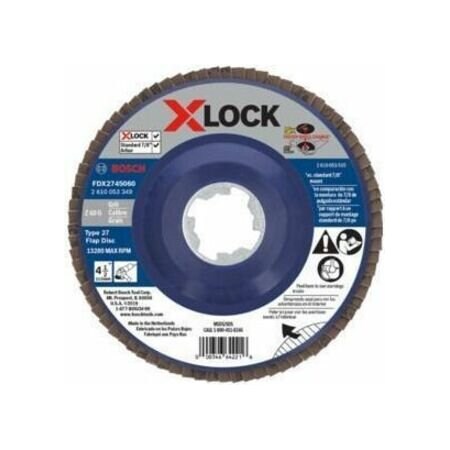 Bosch 412 60G Flap Disc FDX2745060