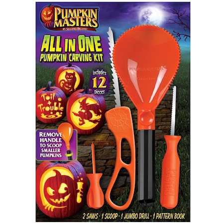 Pumpkin Masters All in One Pumpkin Carving Kit 38024