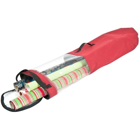 Treekeeper Treekeeper Wrapping Storage Bag, 12 Roll Capacity, Polyester, Clear SB-10155